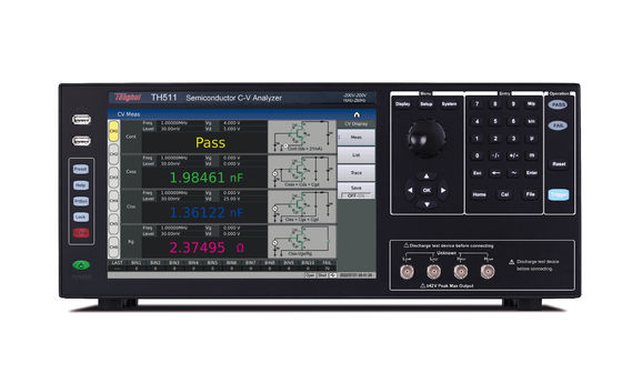 Semiconductor Component Analyzer CV Dual CPU Architecture 10 Bin Sorting